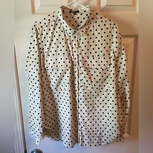 Kut from the Kloth polka dot button down